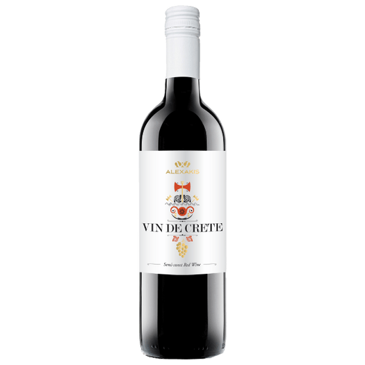 Alexakis Vin de Crète Semi-Sweet Red